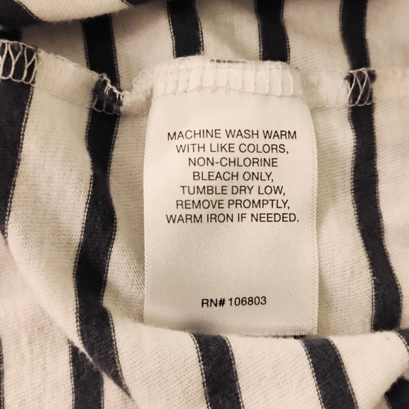 Duluth Trading Co. 100% Cotton Long Sleeved Striped Tee - Size 4X - Picture 9 of 9